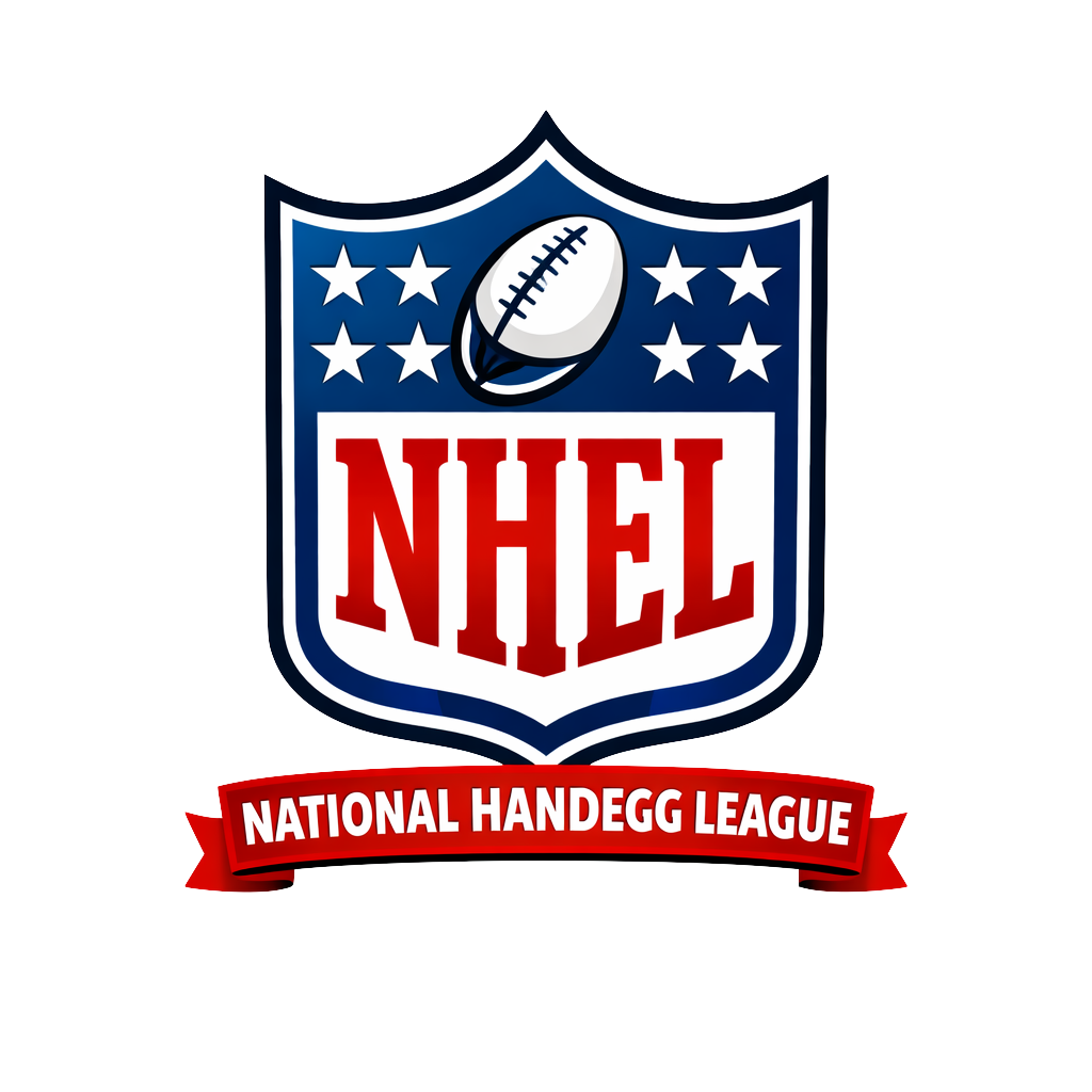 NHEL National Handegg League parody logo