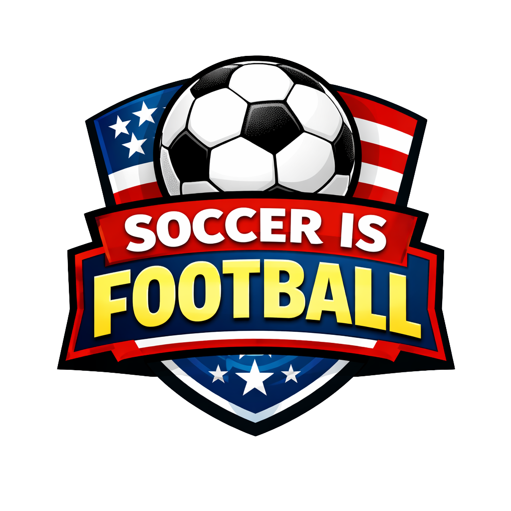 Soccer is Football slogan image